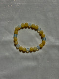 opalite and honey calcite bracelet