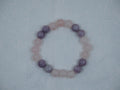 rose quartz & lepidolite bracelet