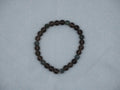 smoky quartz & moss agate bracelet