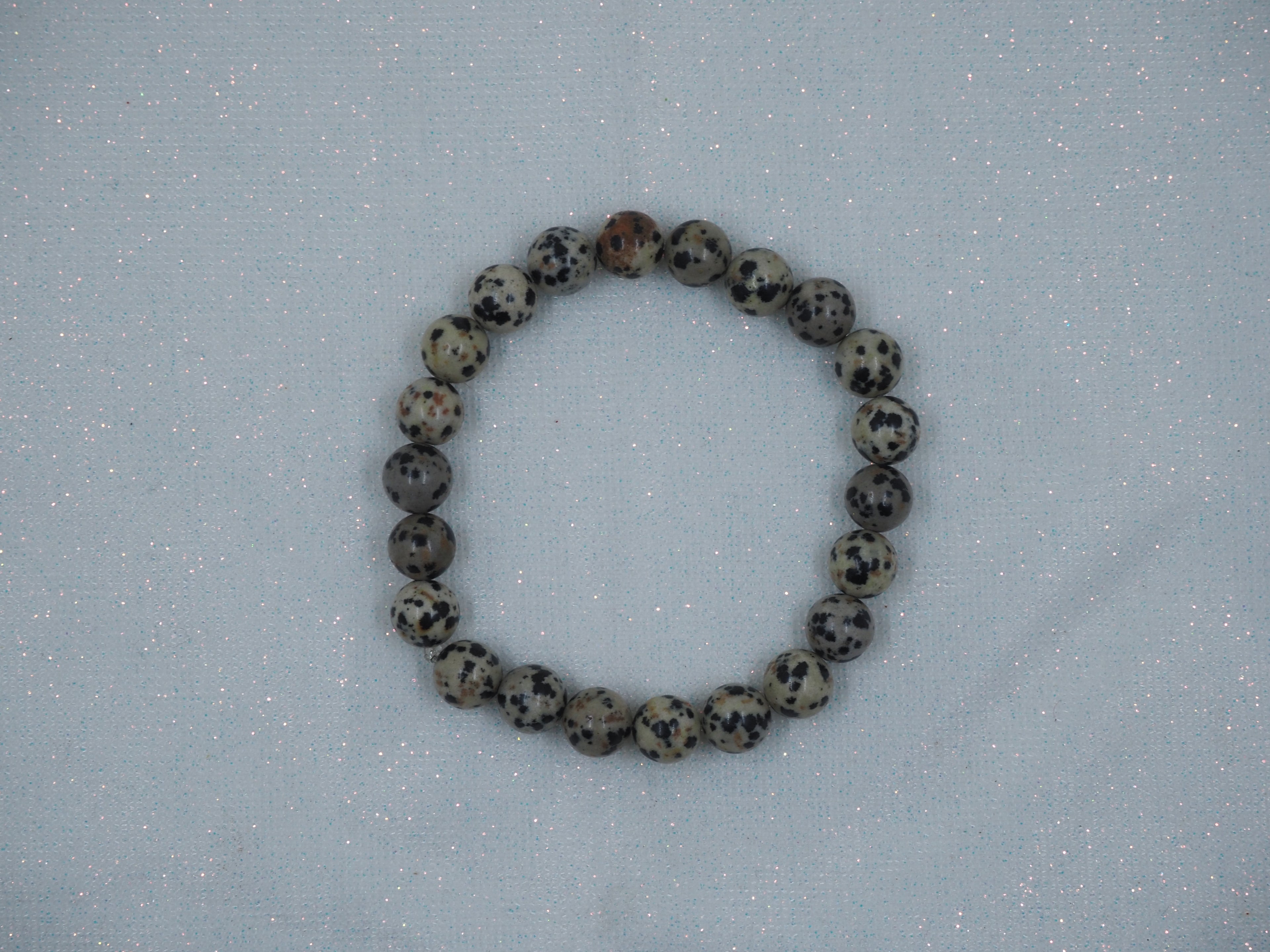 dalmatian jasper bracelet